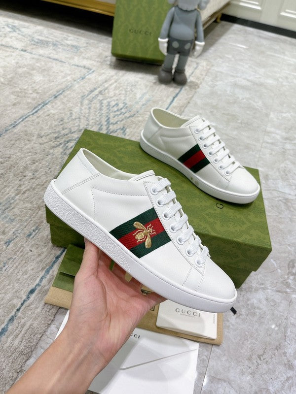 Gucci tonal black luxury sneakers view 6 premium leather build