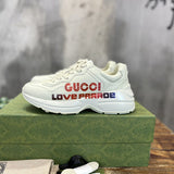 Gucci crisp white luxury sneakers view 11 everyday casual design