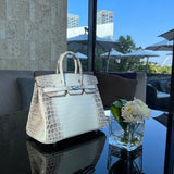 Modern bag shown from front angle