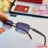 Front view of Cartier unisex sunglasses