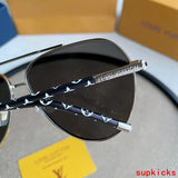 Side view of Louis Vuitton unisex sunglasses