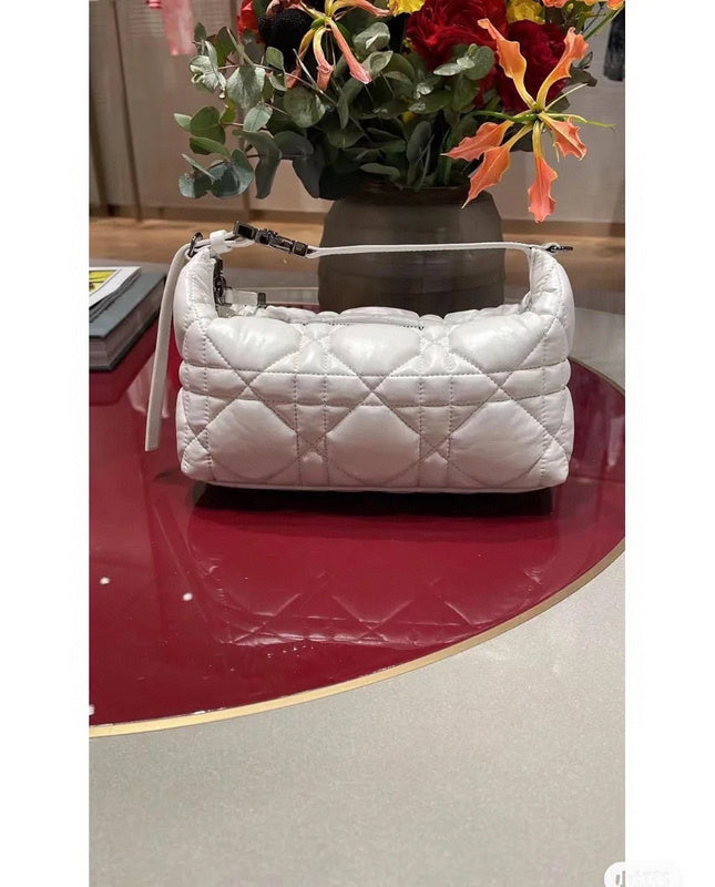 Back view of polished classic women's handbag – women's premium purse