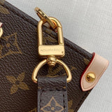 Styled lifestyle shot of signature refined women's handbag – women's premium purse