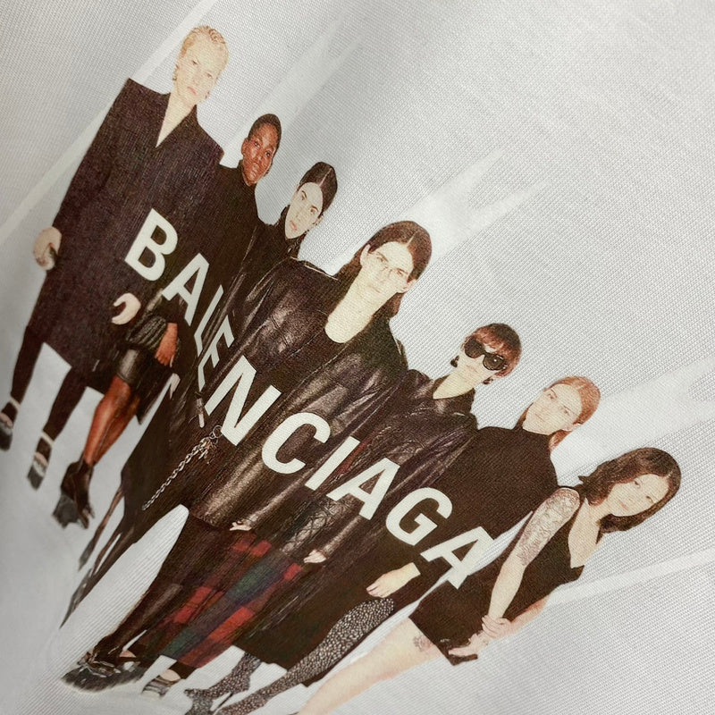 Balenciaga t-shirt angled view — premium authentic designer style