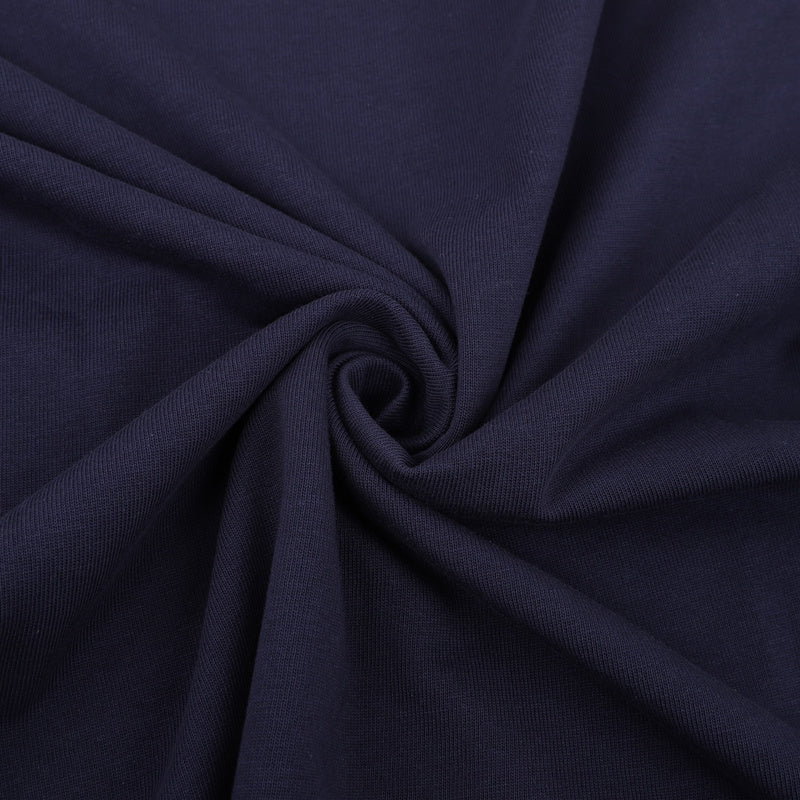 Close-up detail shot of Louis Vuitton cotton t-shirt with contemporary cut