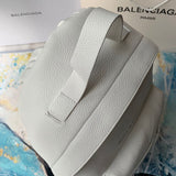 Classic Vegan Leather Handbag - Understated Luxury Look | Women's Luxury Handbag #159 - back view (image 4) of designer-inspired handbag