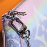 Side profile of modern classic women's handbag – women's premium purse
