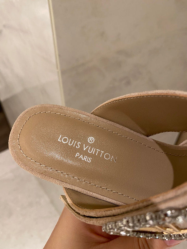 Louis Vuitton Red Ankle Boots - Lifestyle Styling Shot
