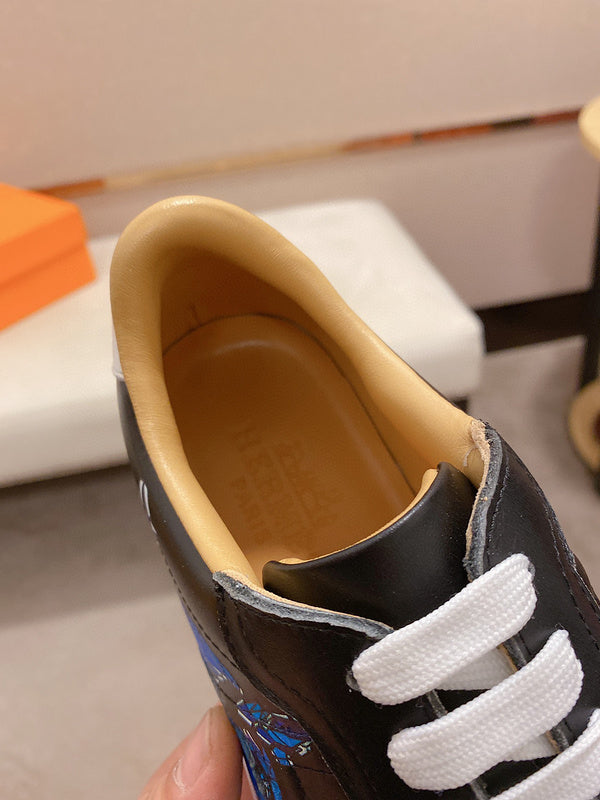 Hermes shoes Style 187 - back heel detail