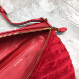 Sophisticated Vegan Leather Handbag - Chic Everyday Appeal | Women's Luxury Handbag #733 - texture close-up (image 9) of designer-inspired handbag