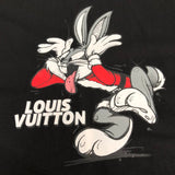 Full styled look of Louis Vuitton cotton t-shirt with everyday silhouette