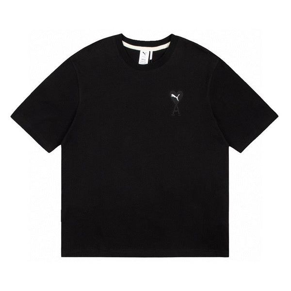 Close-up of Amiri shirt craftsmanship