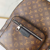 Front view of modern signature women's handbag – women's statement bag
