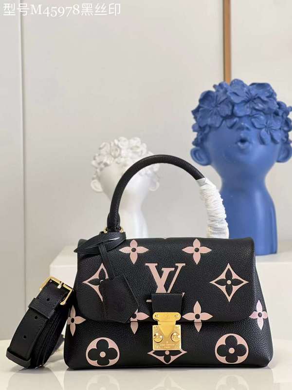 Front view of elevated modern women's handbag – women's everyday handbag