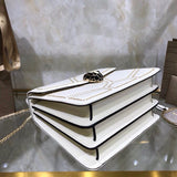Sophisticated Vegan Leather Handbag - Everyday Elegance | Women's Fashion Handbag #1783 - back view (image 4) of designer-inspired handbag