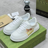 Gucci bold contrast luxury sneakers view 9 signature lace-up style