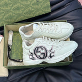 Gucci stone beige luxury sneakers view 8 premium leather build