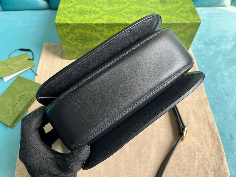 Back view of sleek premium women's handbag – women's luxury handbag