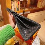 Close-up detail of effortless bag design