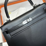 Close-up detail of graceful bag design
