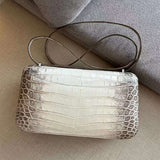 Close-up detail of elegant bag design