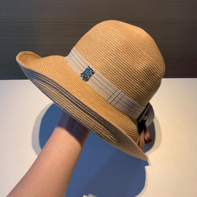 Front view of Burberry unisex cap