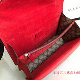 Close-up detail of elevated modern women's handbag – women's designer-style accessory