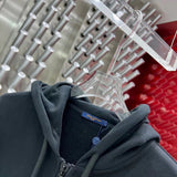 Back view of Louis Vuitton luxury clothing with everyday silhouette