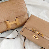 Interior view of structured premium bag