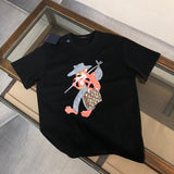 Front view of Louis Vuitton cotton t-shirt with streetwear-inspired cut