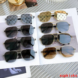 Lifestyle view of Louis Vuitton unisex sunglasses