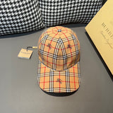 Front view of Burberry unisex cap