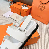 Hermes sandals Style 213 - top view showing design