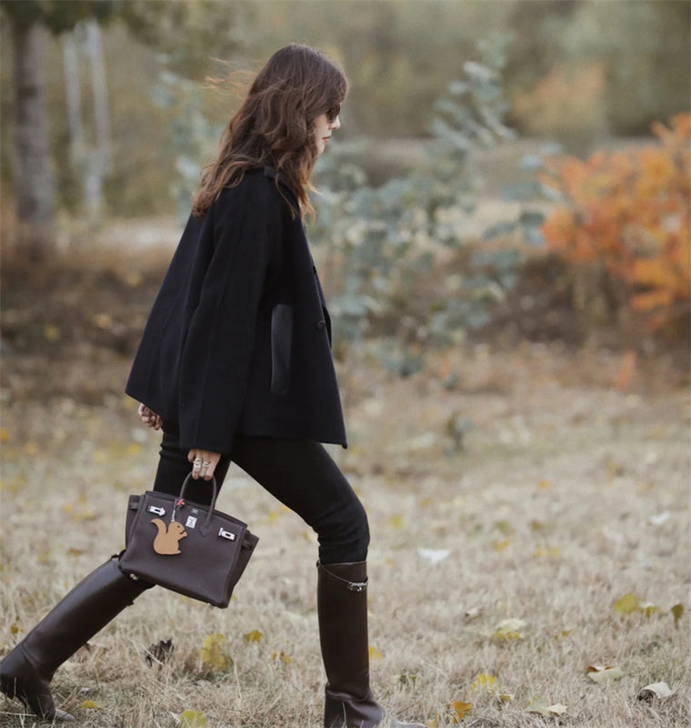 Modern bag shown from front angle