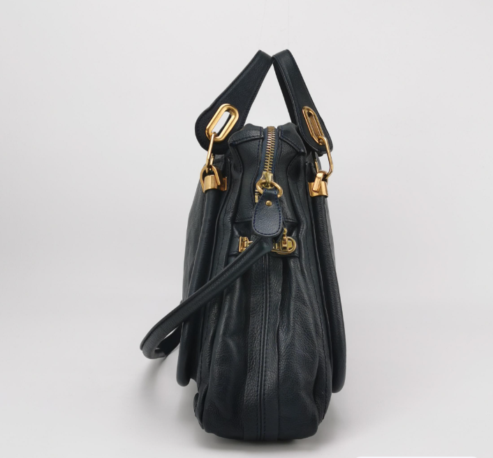 Crismiroria2 elegant leather Handbag top view