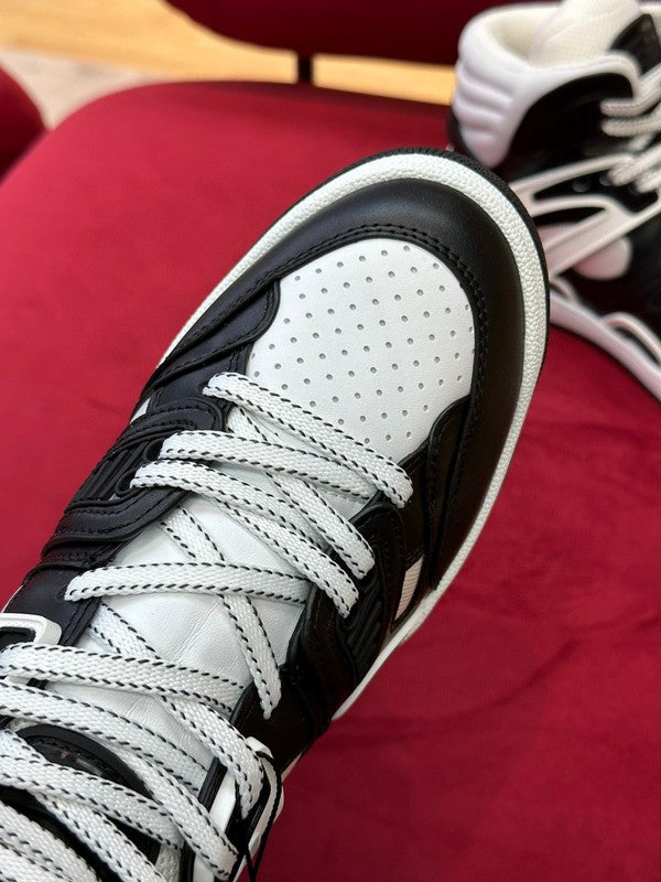 Gucci two-tone luxury sneakers view 6 streetwear statement look