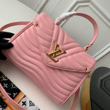 Side profile of chic polished women's handbag – women's premium purse