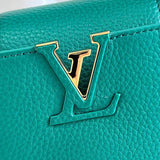 Interior view of refined chic women's handbag – women's luxury handbag