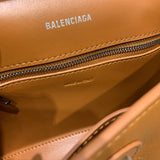 Timeless Vegan Leather Handbag - Signature Hardware Accents | Women's Statement Accessory #517 - texture close-up (image 9) of designer-inspired handbag