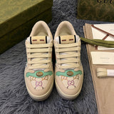 Gucci stone beige luxury sneakers view 9 chunky sole construction