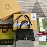 Polished Vegan Leather Handbag - Modern Structured Build | Women's Statement Accessory #298 - side angle view (image 2) of designer-inspired handbag