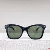 Close-up detail view of Louis Vuitton unisex sunglasses