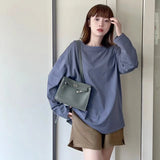 Side view of structured structured handbag