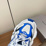 Balenciaga Beige High-Top Sneakers - Heel Detail View