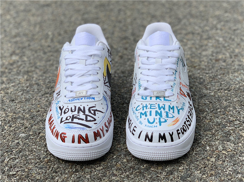 Nike Men's & Women's Designer Street Sneakers — Style 014 back view