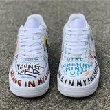 Nike Men's & Women's Designer Street Sneakers — Style 014 back view