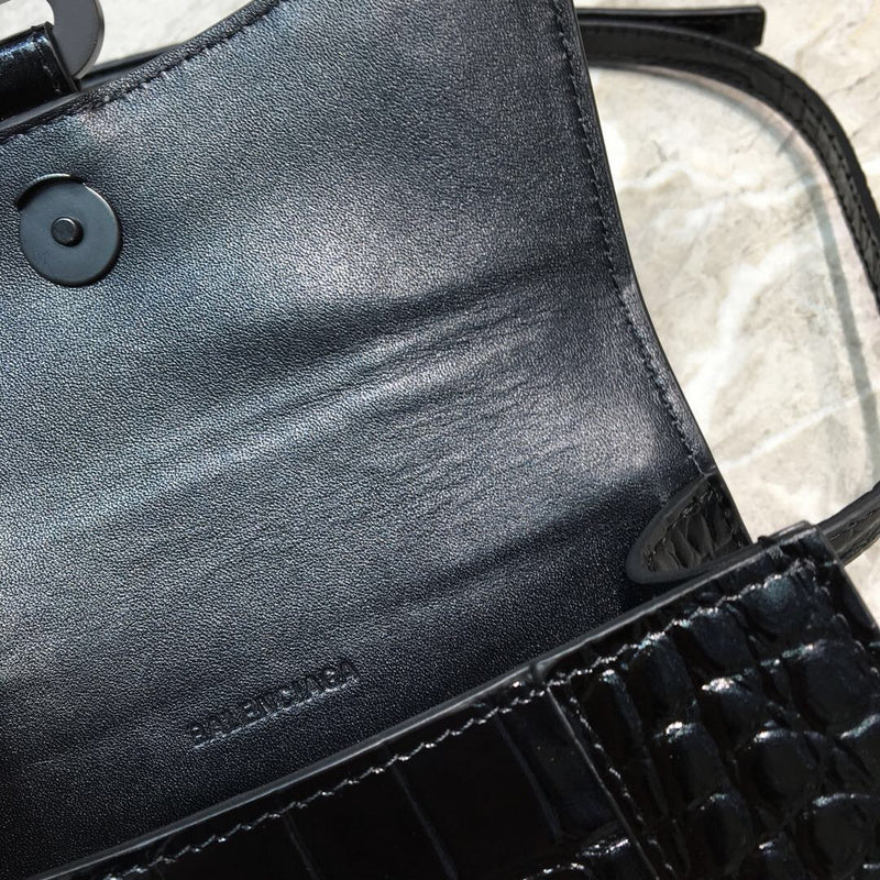 Timeless Vegan Leather Handbag - Signature Hardware Accents | Women's Statement Accessory #1015 - texture close-up (image 9) of designer-inspired handbag