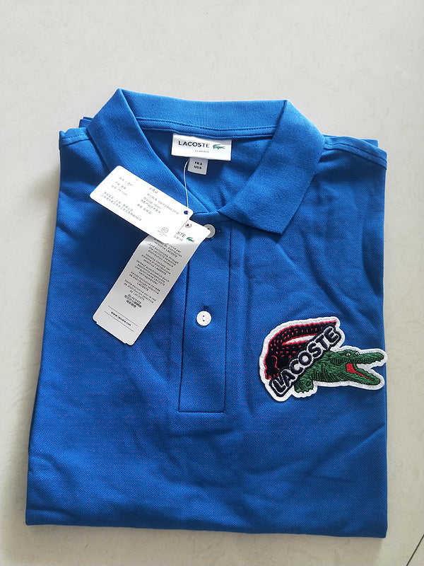 Back view of Lacoste luxury clothing with tailored silhouette