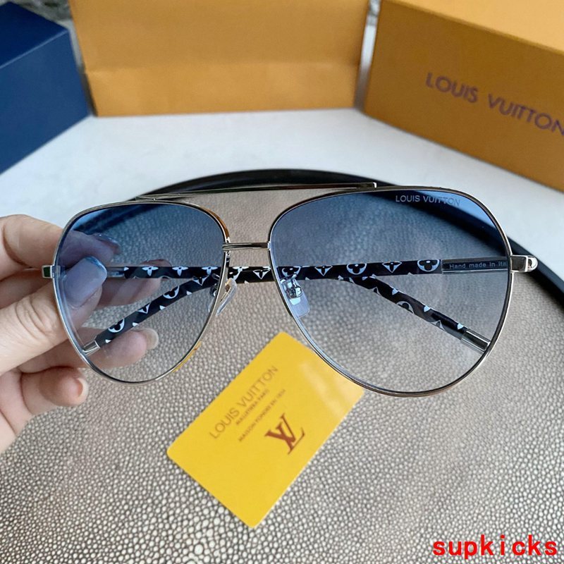 Angled view of Louis Vuitton unisex sunglasses