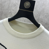 Close-up of Burberry designer clothing craftsmanship